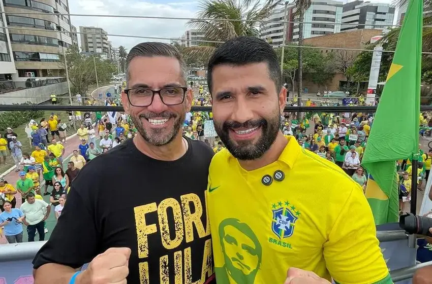 “Não desistam. Hoje a Direita está muito mais forte”, diz Leonardo Dias durante manifestação ‘Acorda Brasil’, em Maceió