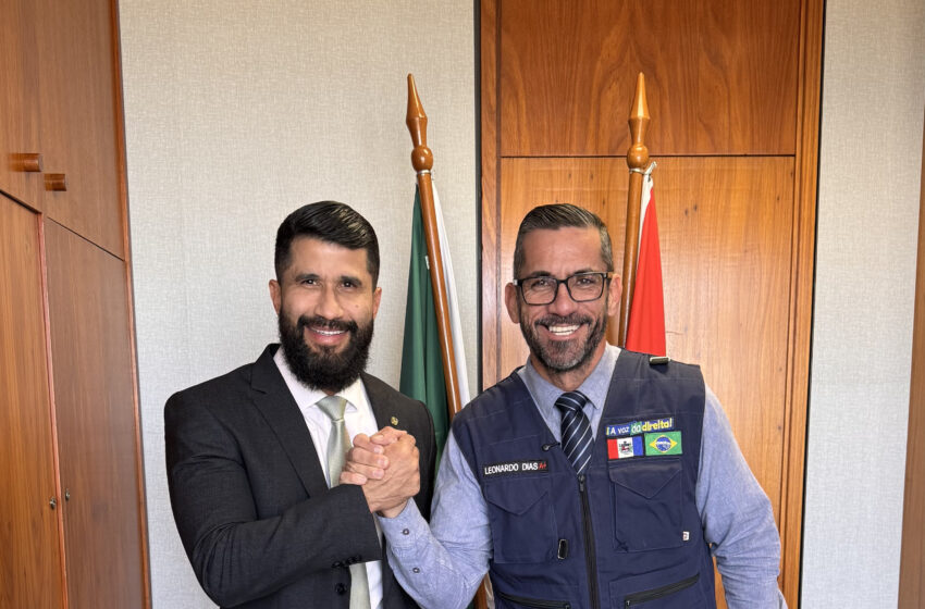 Delegado Fabio Costa e Leonardo Dias anunciam "dobradinha" para as eleições de outubro