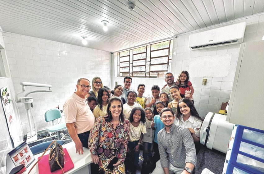 Emendas de Leonardo Dias garantem consultório odontológico em obra social católica